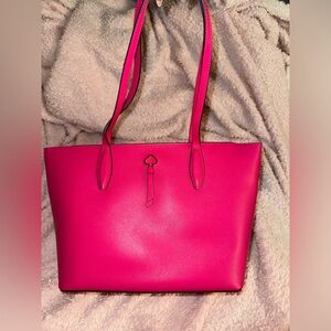 Kate Spade Vibrant Pink Tote Bag